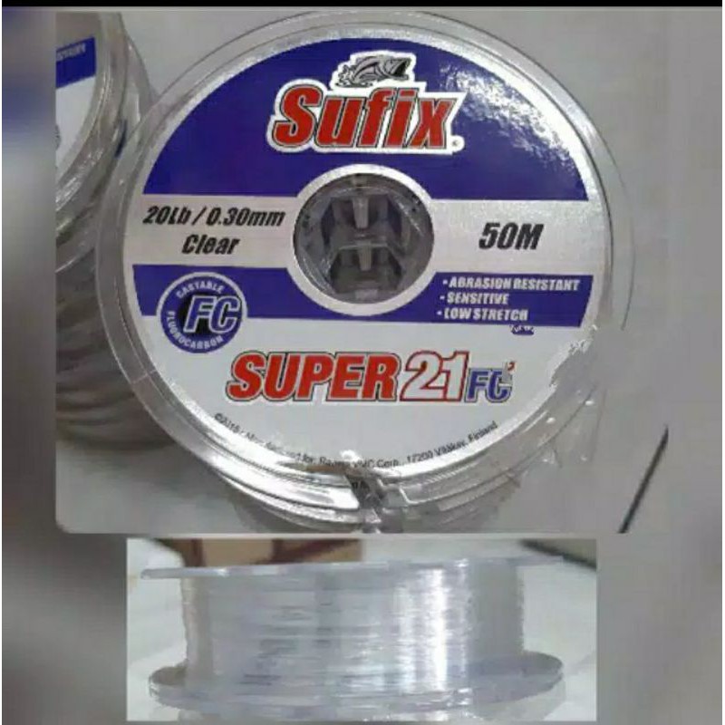 SENAR PANCING SUFIX FLUROCARBON SUPER 21 FC