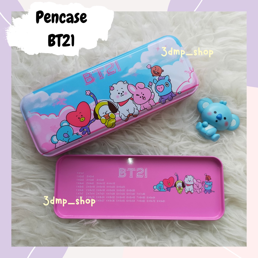 Pencase Tempat Kotak Pensil BT21 BTS KPOP