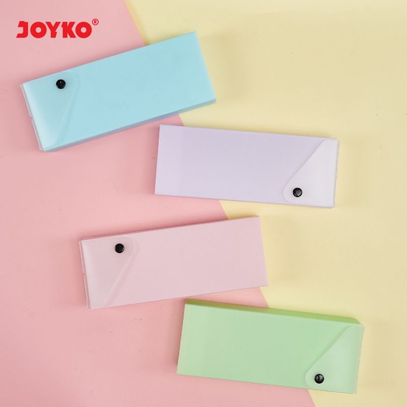 

JOYKO Pencil Case PC 0719 PSTL - 35 Kotak Pensil Tepak Mika Warna Pastel