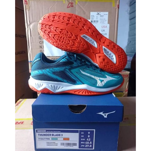 sepatu Mizuno thunder blade 3 original