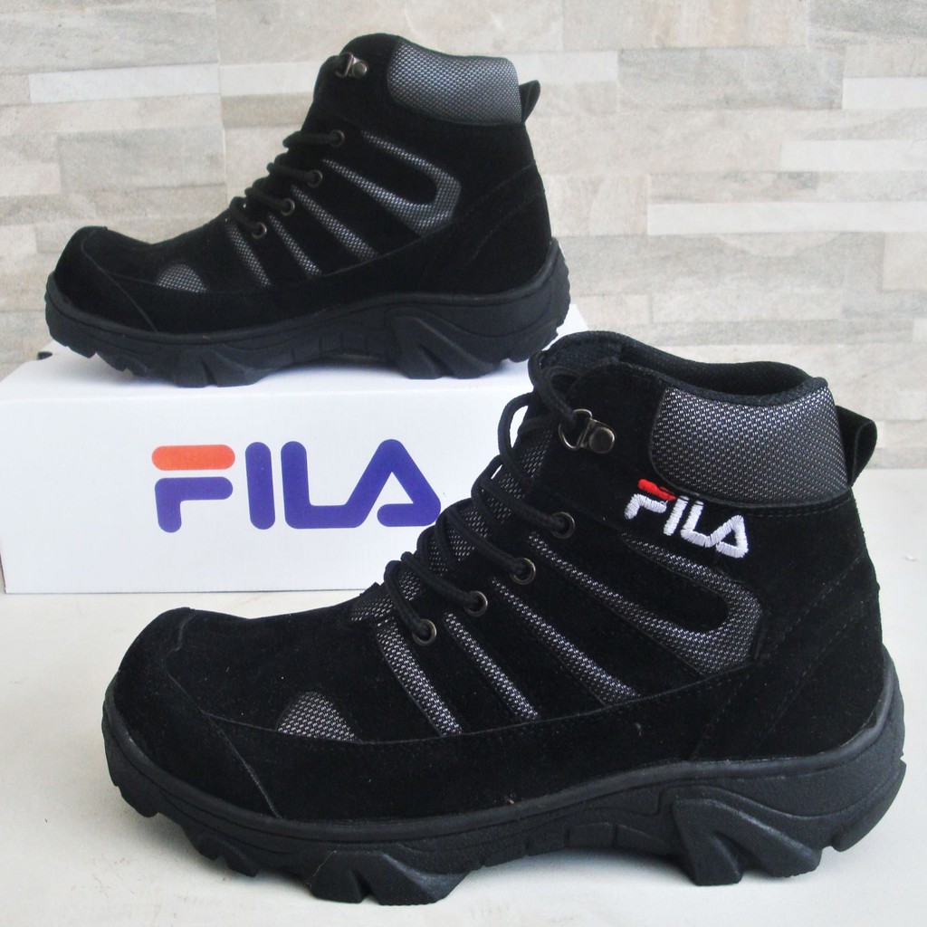 sepatu pria boots morisey safety original - Fila Tracking