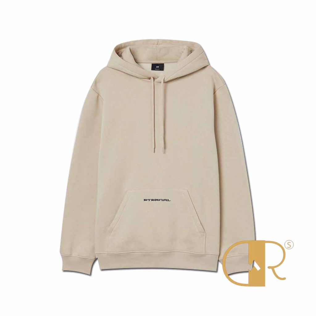 beige hoodie
