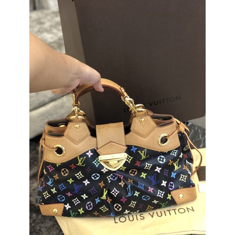 preloved lv multicolor ursula black