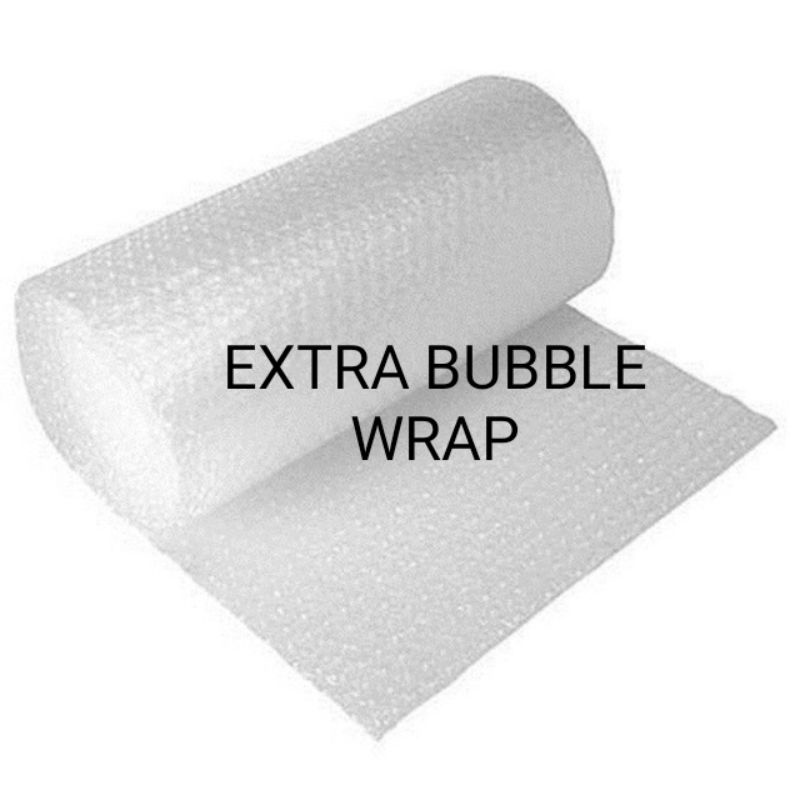 

EXTRA BUBBLE WRAP UNTUK KEAMANAN PRODUK