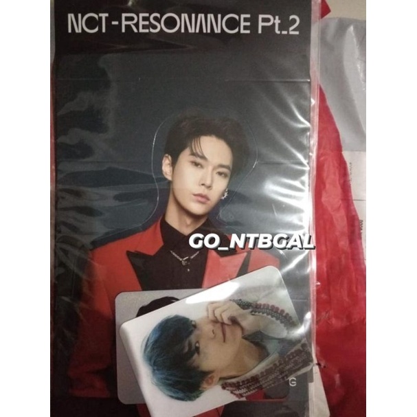 Ready Stock NCT Resonance Pt.2 Lenticular set Doyoung ver. ina pc holo hologram standee photocard