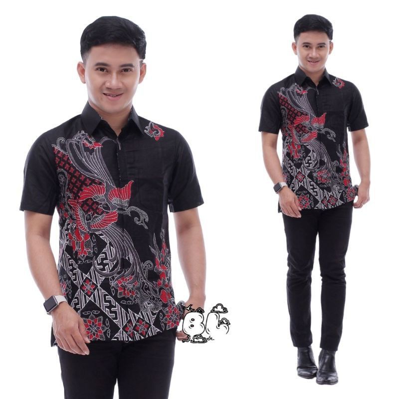 Batik Couple keLuarga Modern sania ruffle Ori Ndoro Jowi Dnt Motif KENARI IRENG Batik Pria Wanita Couple Terbaru