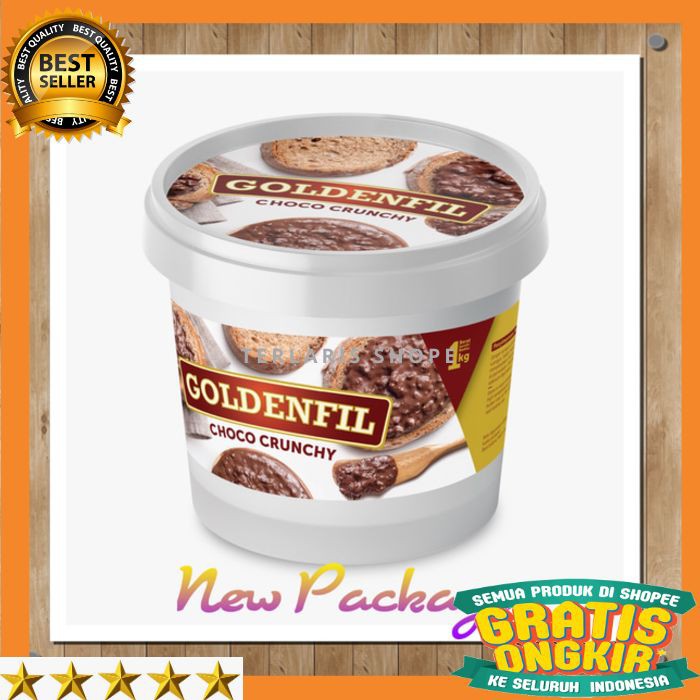 

TLS0040 Goldenfil Choco Crunchy Selai Coklat 1kg