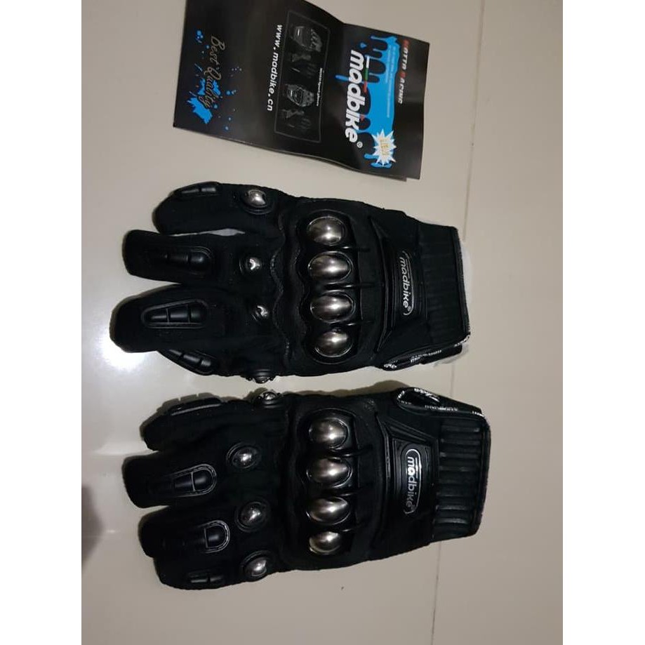Sarung Tangan Motor Stainless MadBike type MAD 10C Newtype MAD10-C
