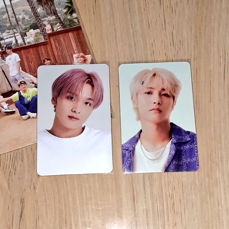 NCT127 & NCT DREAM Official Photocard Benefit Haechan & Renjun season's Greetings 2022 bene SMStore 