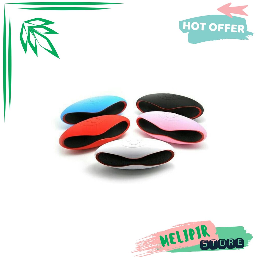 SPEAKER MINI BLUETOOTH KERANG / SPEAKER BLUETOOTH KERANG X6 MINI SUPER BASS