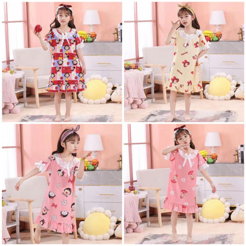 daster anak / baju tidur import