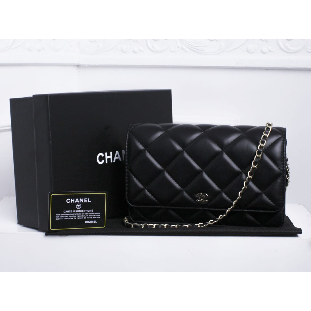 Tas Chanel WOC 33817-3 with Box Semi Premium