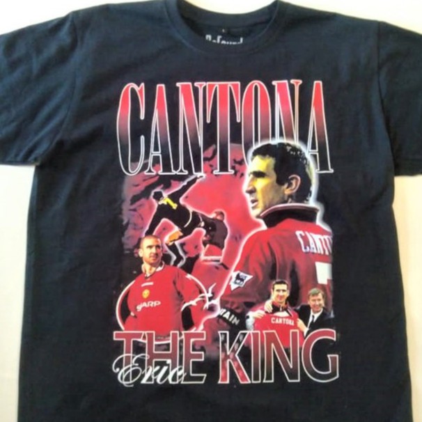 Eric Cantona T-Shirt The King Of France, Kaos Eric Cantona