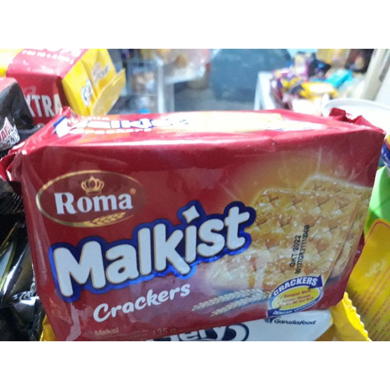 

Roma Malkist Crackers Merah 135gr