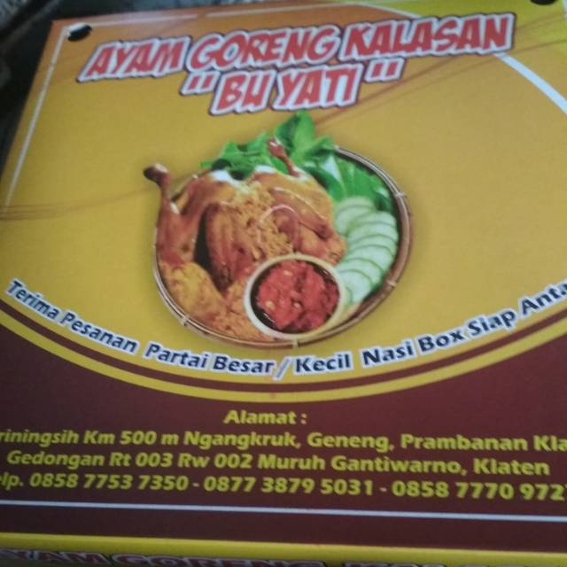 

Ayam Goreng Bu Yati