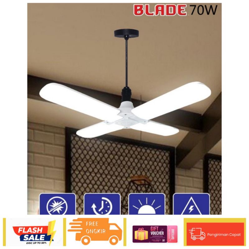 LAMPU KIPAS LED BLADE SUPER BRIGHT E27