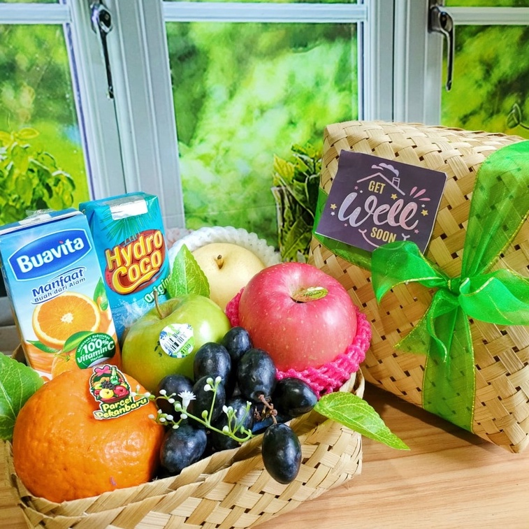 

Healthy Hampers | Get Well Soon Hampers | Parcel Buah - Healing 3