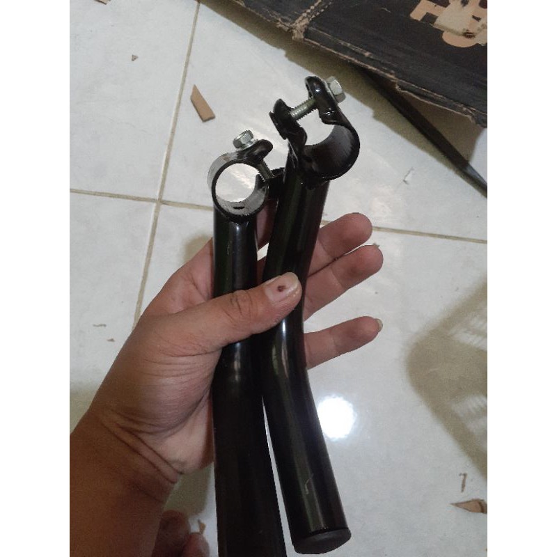 tanduk Bar end sepeda mtb touring besi FUDA
