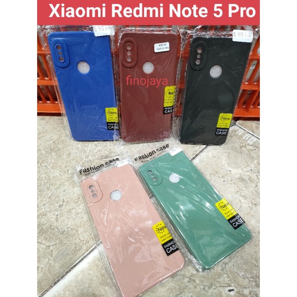 Softcase Xiaomi Redmi Note 5 Pro Redmi Note 5 Silikon Casing Selicon Case Macaron Pelindung Pro Camera