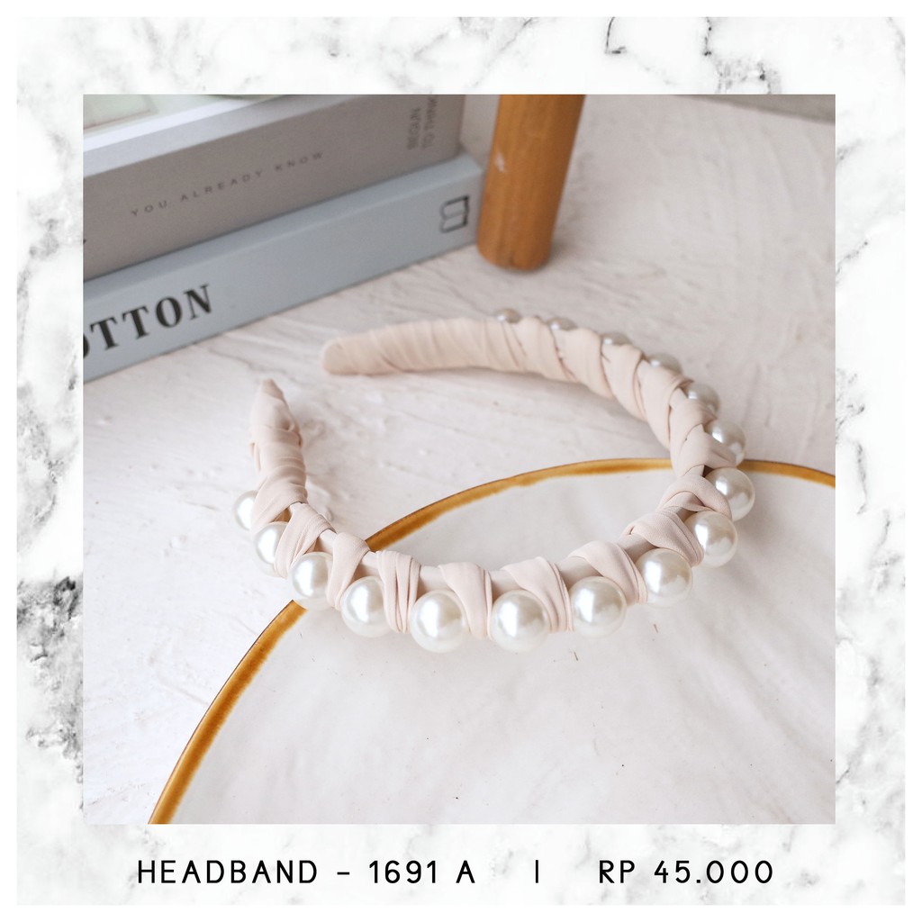 HEADBAND / BANDO MUTIARA - 1691