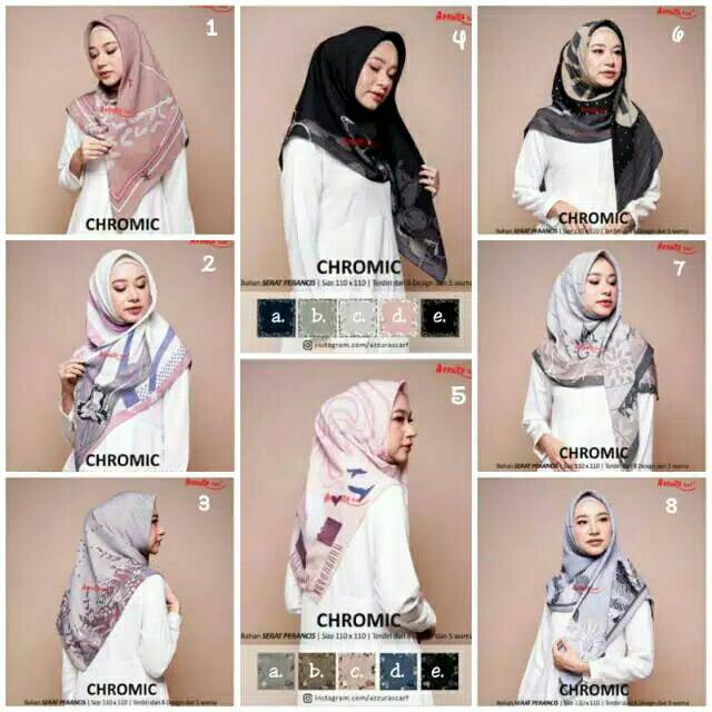HIJAB SEGI4 Azzura Scarf