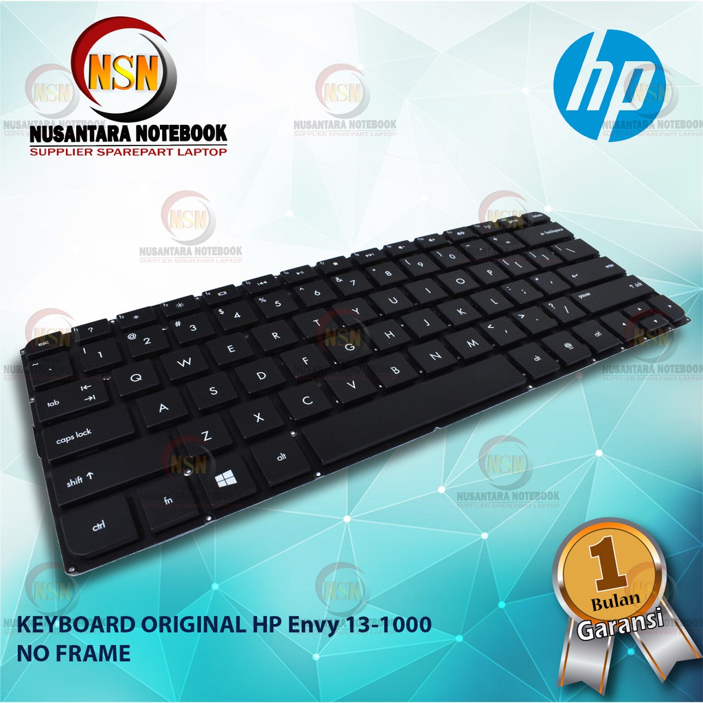 Keyboard Original HP Envy 13-1000 Series No Frame