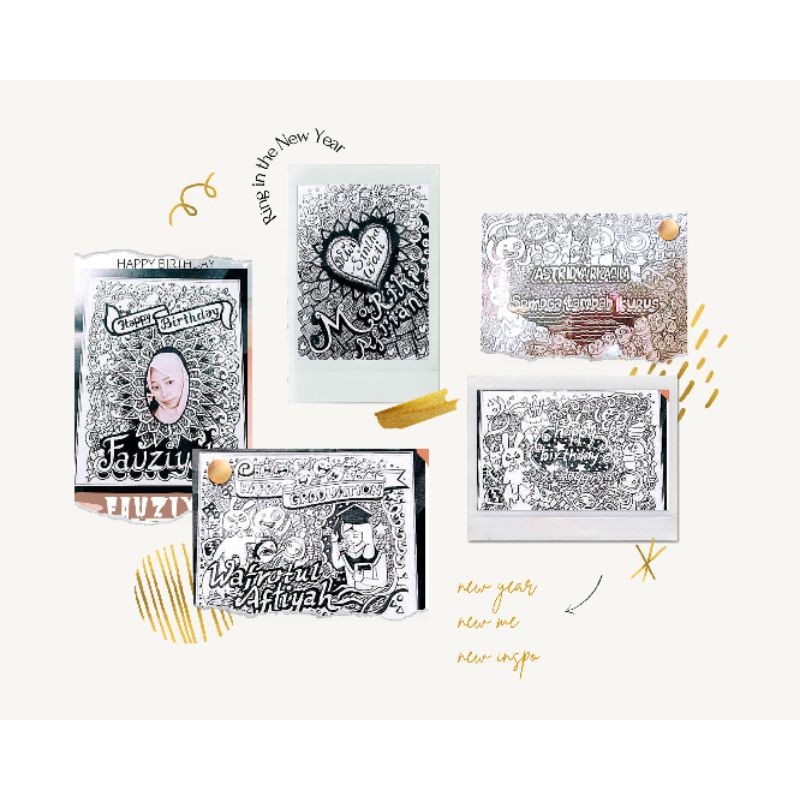 

Doodle Art Name 10R Termurah/Kado Ulang Tahun/Kado Wisuda/Kado Pernikahan/Kado Anniversary/Kado Unik