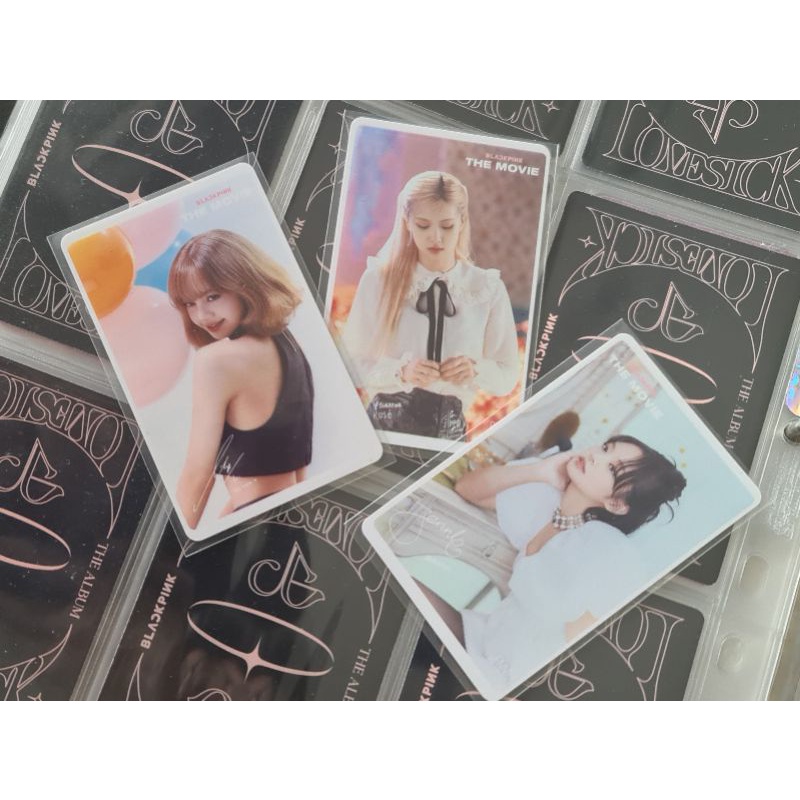 Blackpink Photocard The Movie Ticket PC CGV Korea