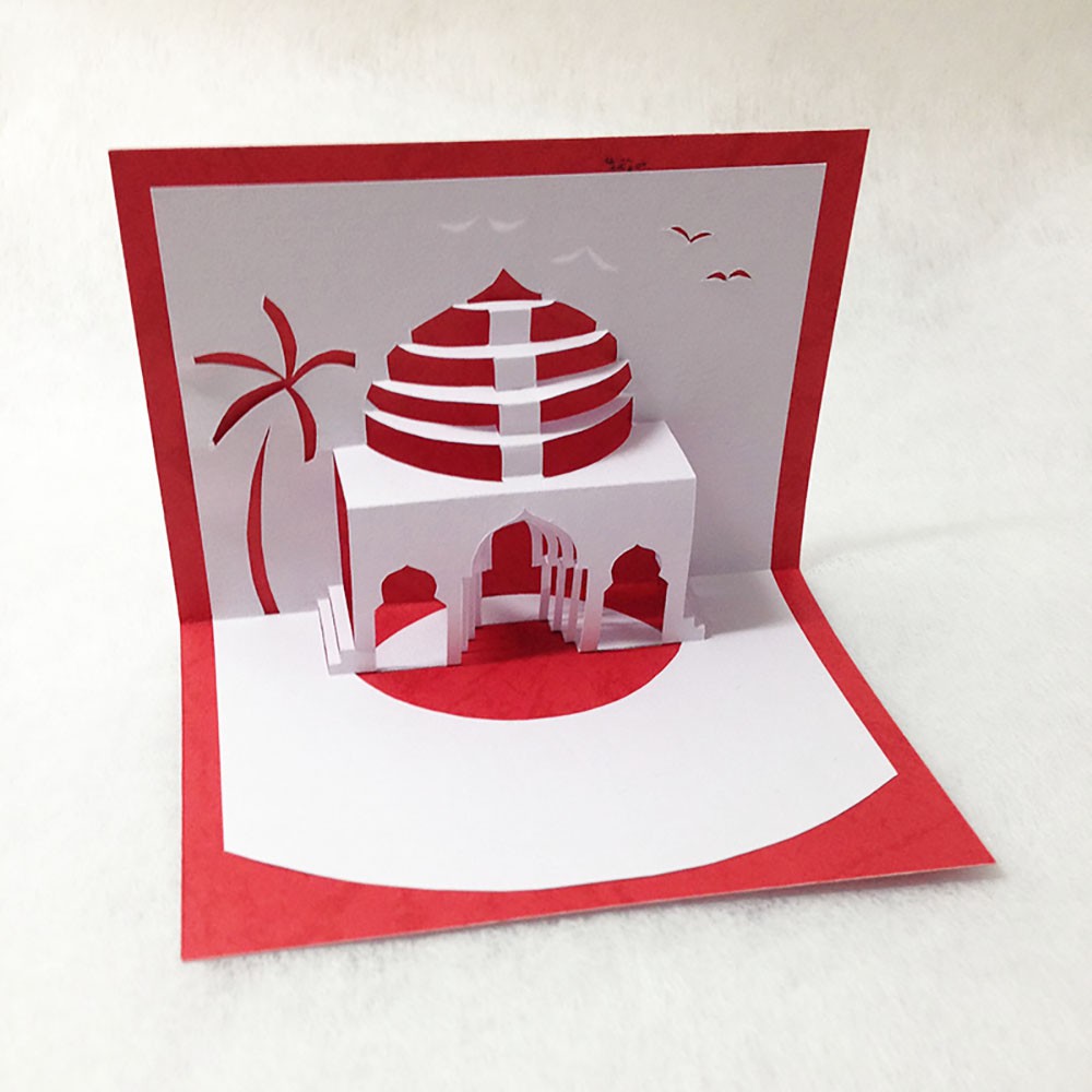 Tokoshobi Kartu Ucapan Lebaran 3d Pop Up Personal Greeting Gift Card Eksklusif 3d Shopee Indonesia