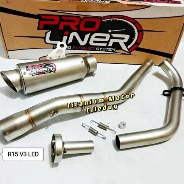 Promo Knalpot Proliner R15 V3 Original Promo