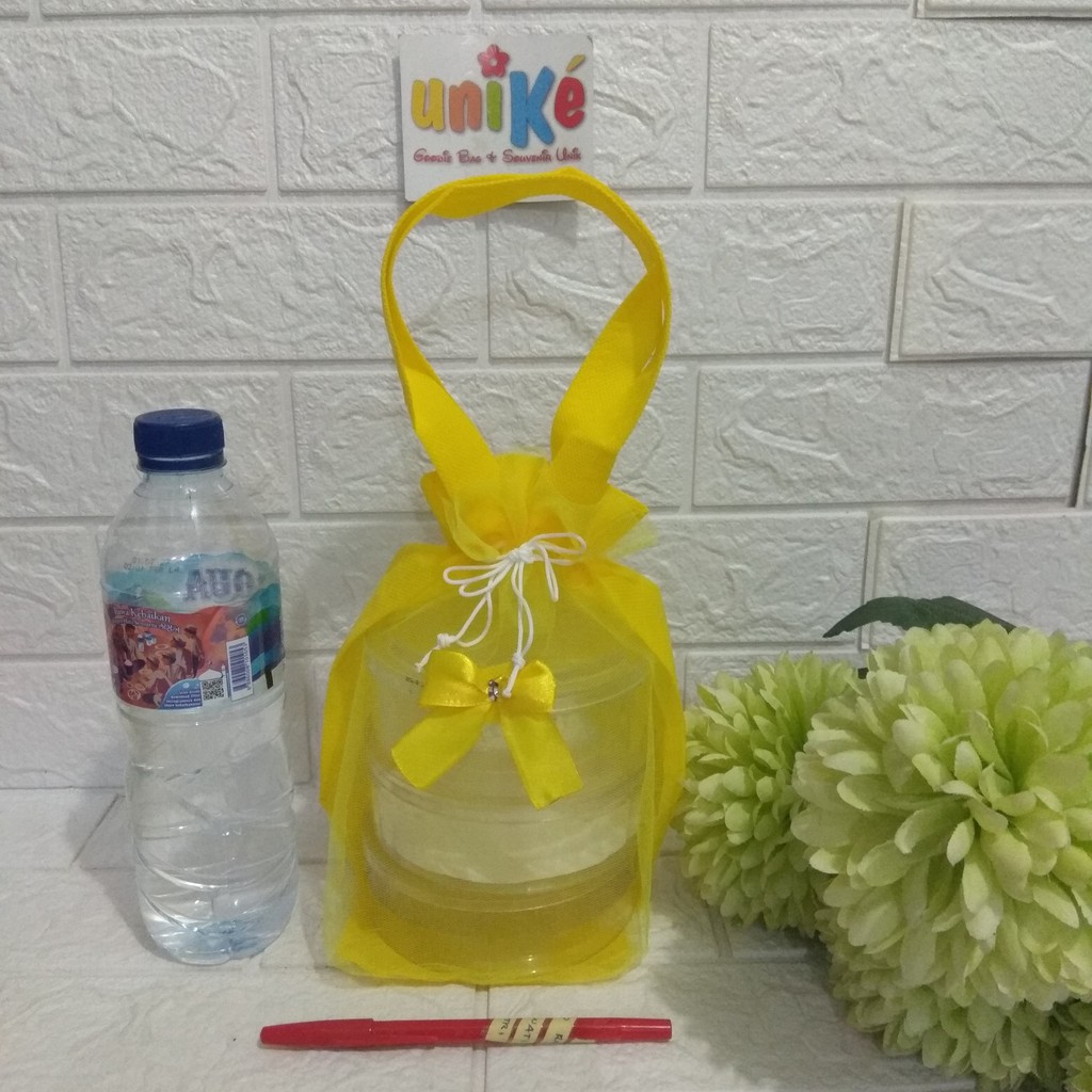 

3S 250 Tas Tile Toples 3 susun 250 gram Goodie Bag Souvenir Pesta Pernikahan Tas Hampers Imlek Kue