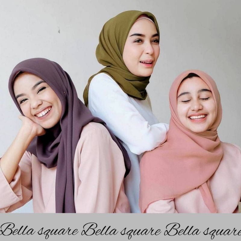 Paket Usaha BELLA SQUARE pollycotton 10 Pcs