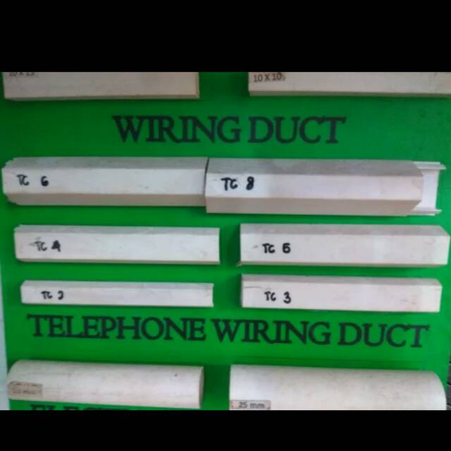 Cable duct TC 8/trunking duct TC 8 @1mtr