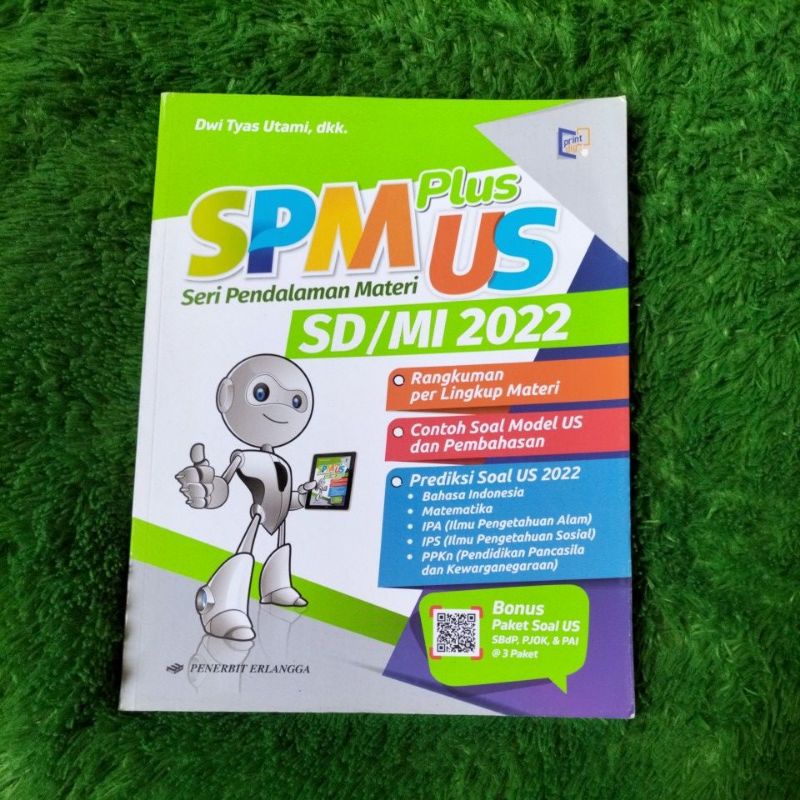 ORIGINAL BUKU SPM PLUS US SD/MI 2022 PLUS KUNCI JAWABAN