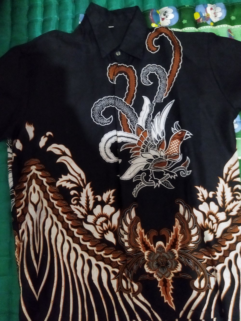 Batik Couple Keluarga Sania Ruffle Ori Ndoro Jowi Dnt Motif Ayam