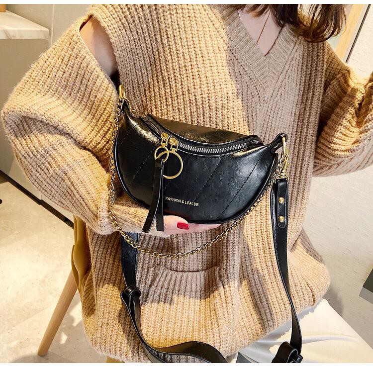 BJ15053 - BEIGE/BLACK/BROWN/GREEN/RED TAS PINGGANG SLING BAG WAISTBAG SLEMPANG TAS WANITA FASHION IMPORT MODIS ELEGAN TERMURAH TERLARIS TERBARU BAGSTORE JAKARTA TAS BATAM GT1015 LT1745 ELJ5053 JT30337 CR7165 BQ3247