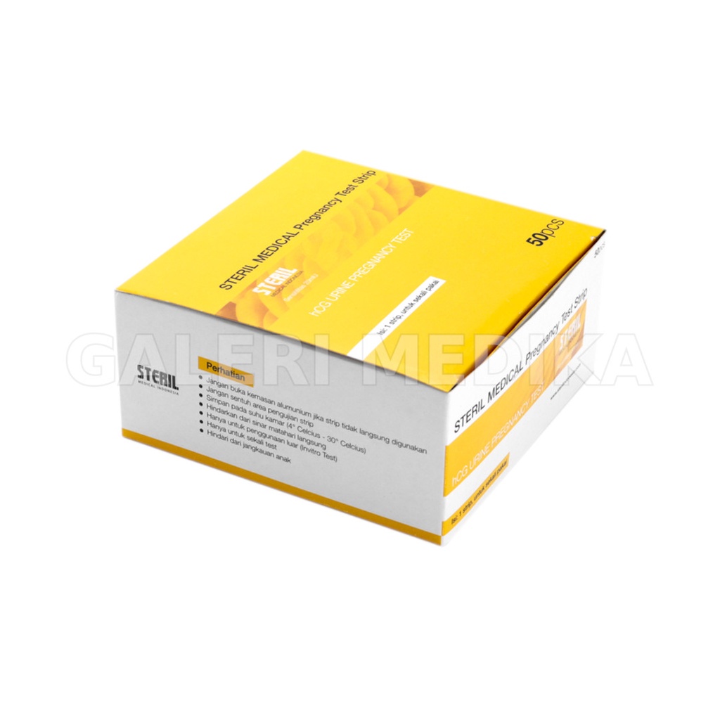 Steril hCG Strip Test Kehamillan Box Isi 50 Strip