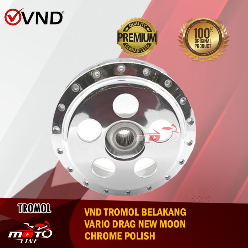 VND Tromol Belakang Beat / Vario 110 Drrag New Moon