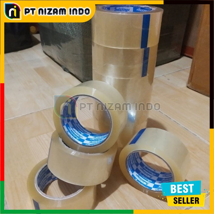 

LAKBAN BENING 45MM X 100 YARD 90METER TIDAK MUDAH PUTUS BERKUALITAS