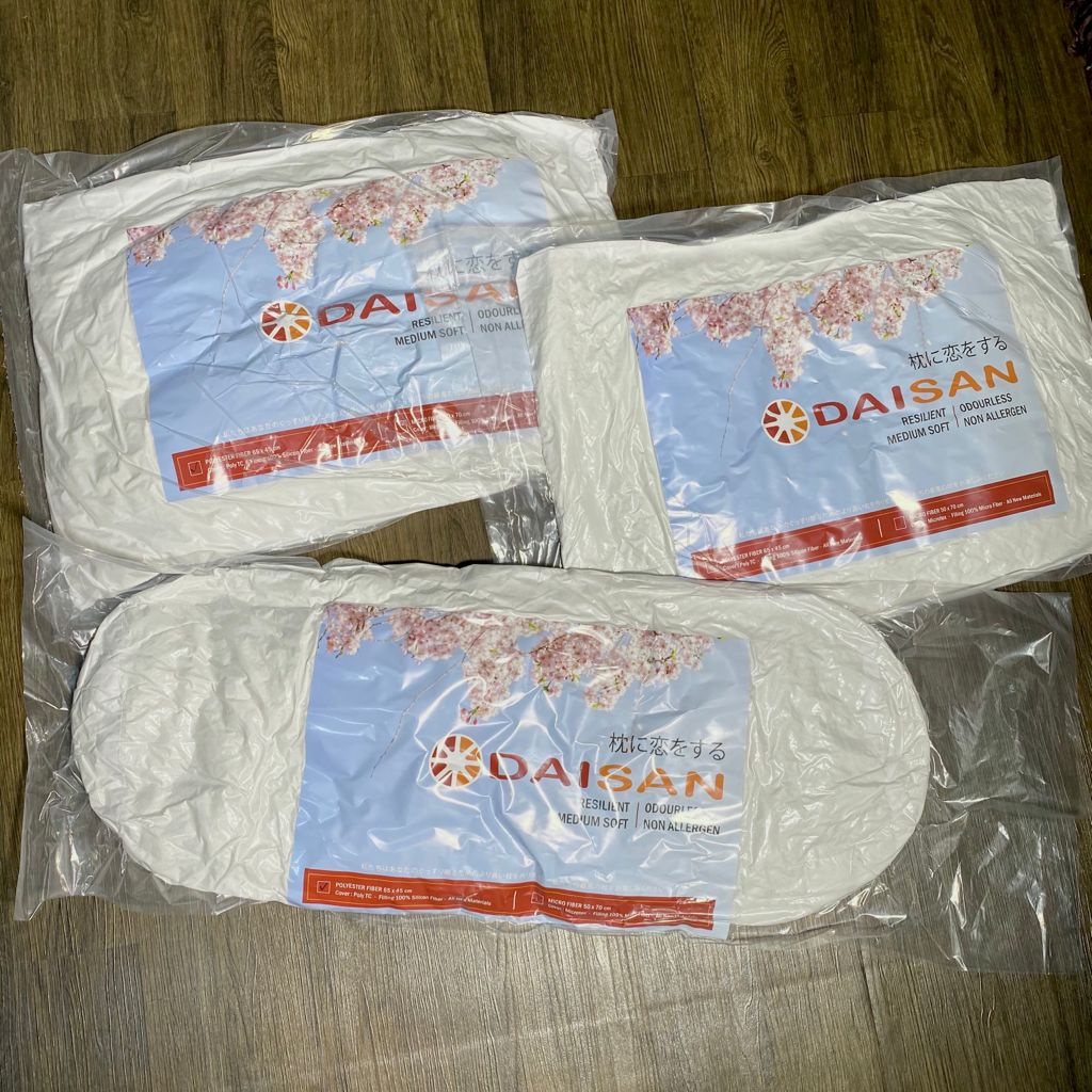 DAISAN Bantal dan Guling Microfiber Premium