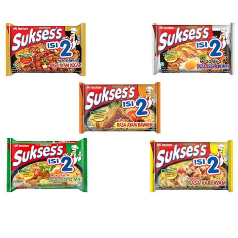 

MIE SUKSES SEDAP ISI2 DALAM 1PACK YAH