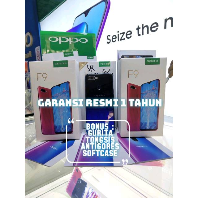 OPPO F9 PRO RAM 6 GB ROM 64 GB - GARANSI RESMI OPPO INDONESIA
