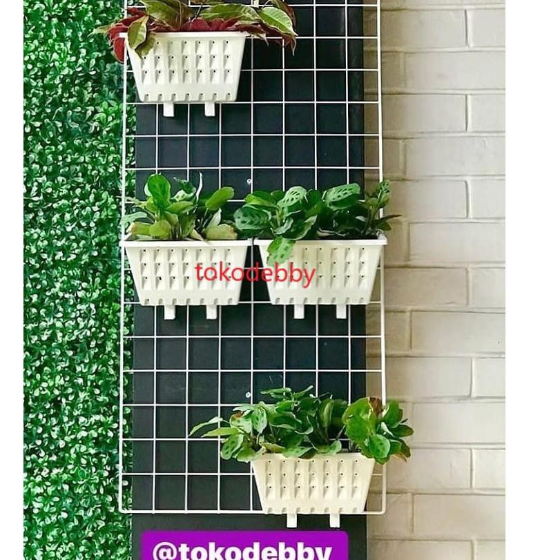 『MPD』 Ram Besi Putih Pot Gantung Gantungan Pot Argo