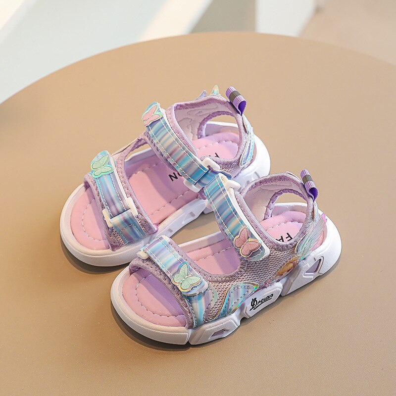 Sandal Sendal Anak - Sandal Perempuan Motif LITTLE FAIRY Type 009 - Sandal Anak Kasual Import