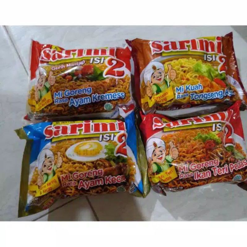 

mie sarimi isi 2/sarimi 2 goreng/kuah 125 gram