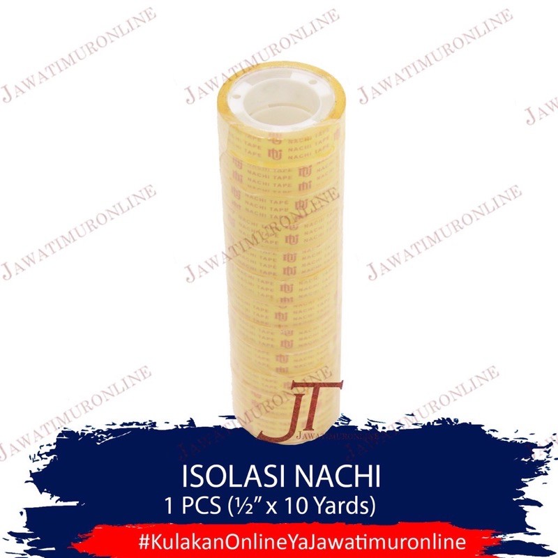 Isolasi / Selotip Tape Nachi 12 mm x 10 yard