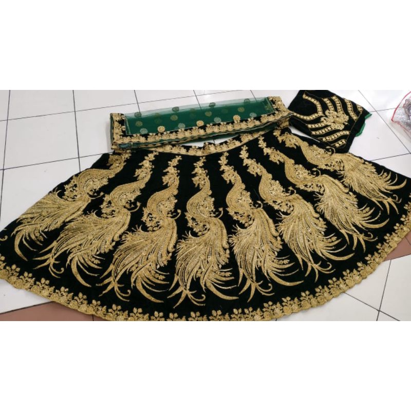 BAJU PENGANTIN INDIA BLUDRU MERAK/LEHENGA MERAK INDIA BLUDRU/BAJU INDIA MURAH/BAJU INDIA DEWASA