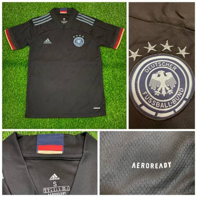 JERSEY BOLA JERMAN AWAY OFFICIAL EURO 2020 GRADE ORI