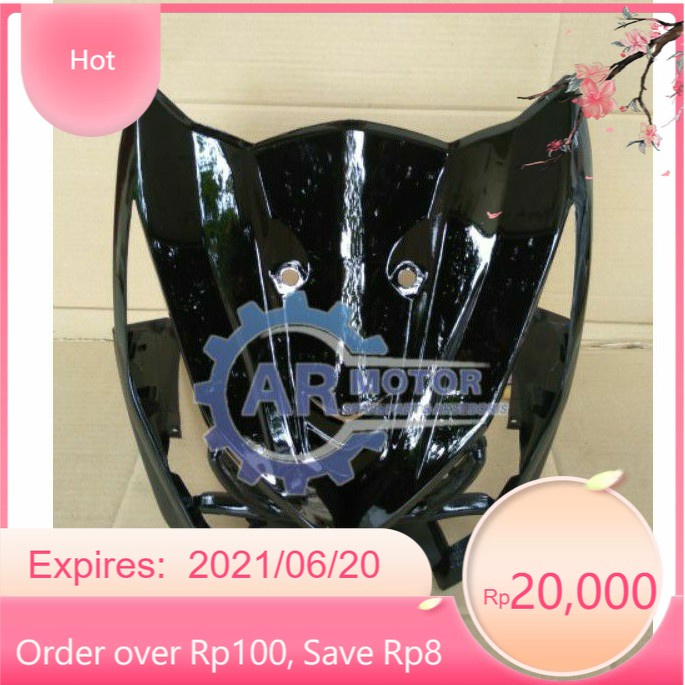 TAMENG / TEBENG DEPAN BEAT FI 2013 - 2016 HITAM