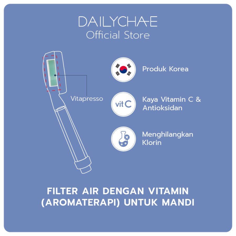 Daily Cha-E Vitamin Filter Vitapresso / Penyaring Air Aromaterapi